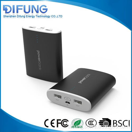 2017 new products portable battery powerbank10400mah power bank 10000mah